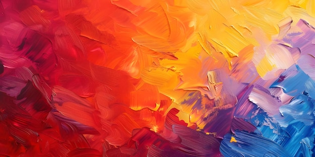 Vibrant Abstract Watercolor Background Ai Generated