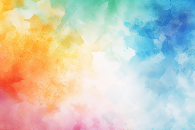 Vibrant abstract watercolor splash textured background in 32 aspect ratio