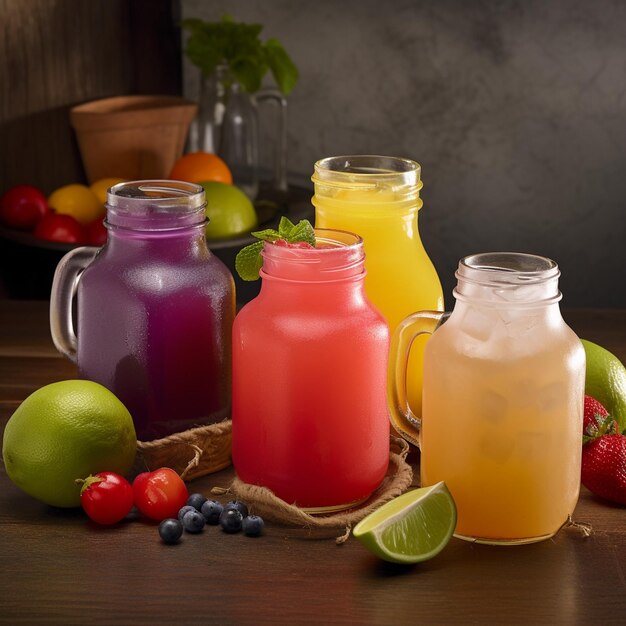 vibrant agua fresca embodying the refreshing taste of mexico