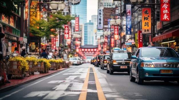 写真 活発でやかな都市風景