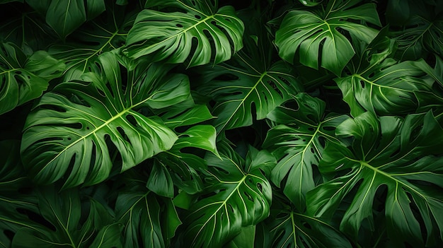 the vibrant beauty of papaya leaves highlighting their intense green color focusing on the simplicity and elegance of the leaves against a clean backdrop