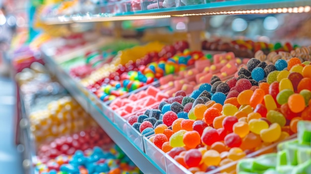 Фото Живые конфеты в магазине