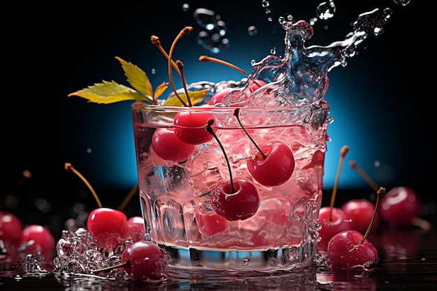 Vibrant_cherry_ondergedompeld_in_cocktail