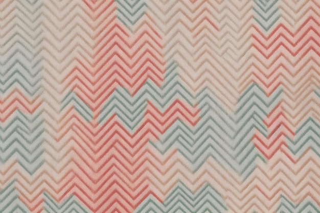 A vibrant chevron seamless pattern image generated by Ai