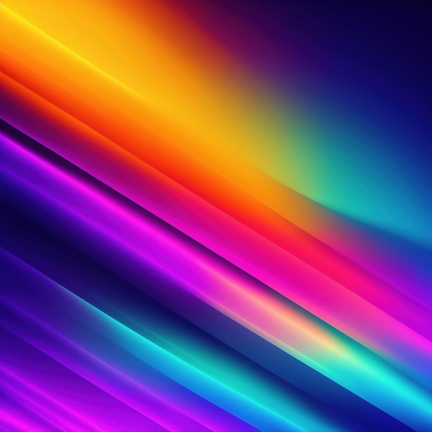 Vibrant and Colorful Abstract Background