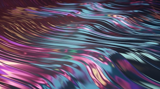 A vibrant and colorful abstract surface texture Generative ai