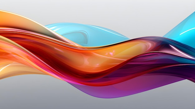 Vibrant and Colorful Dynamic Waves