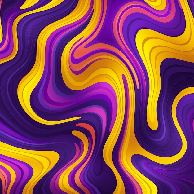 Vibrant colorful fluid background