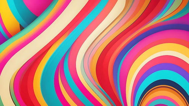 vibrant colors blend in abstract backdrop pattern