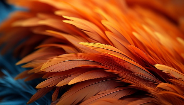 Photo vibrant colors of nature create abstract beauty in close up generated by ai