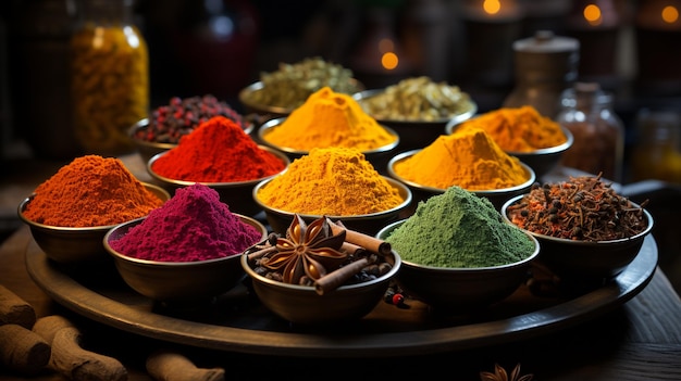 Vibrant Curry Powder in Global Cuisine