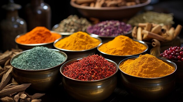 Vibrant Curry Powder in Global Cuisine