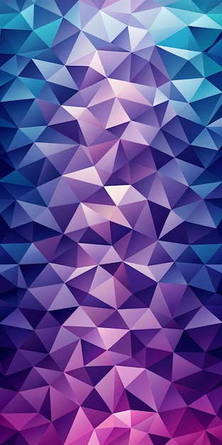 Photo vibrant deep navy blue and barney purple low poly background design