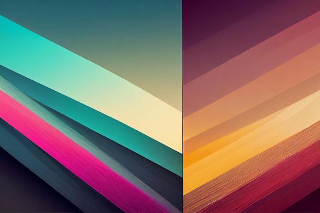 Vibrant Dual Gradient Backgrounds
