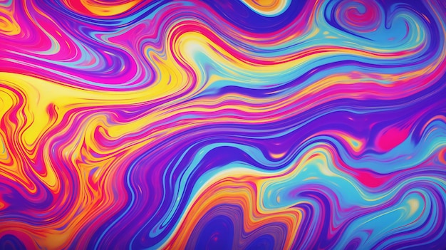 A vibrant and dynamic abstract background with colorful swirls and patterns