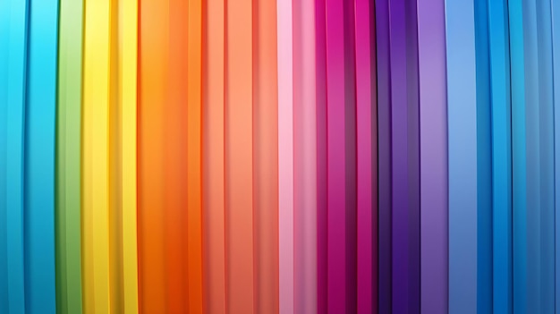 Foto uno sfondo astratto vibrante e dinamico con linee ondulate fluenti