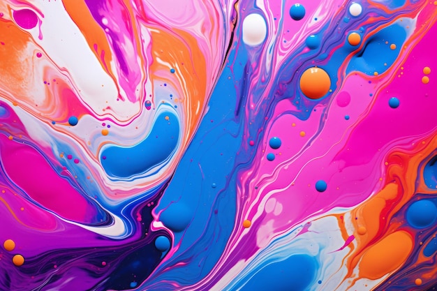 Vibrant and dynamic marbleized artwork a fluid ink abstract background for endless creative possibi