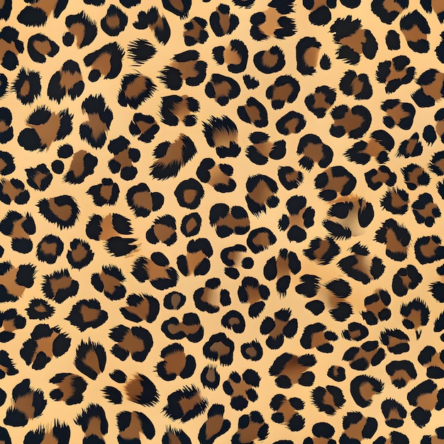 Foto vibrant en realistisch leopardhuidpatroon perfect voor trendy en chique ontwerpen