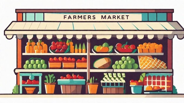 Vibrant Farmers Market