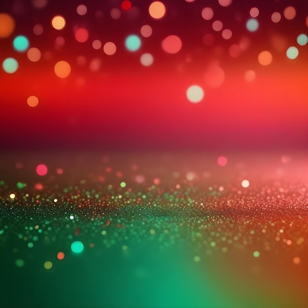 Premium AI Image  Vibrant Festive Spectrum Colorful Gradient Background for a Merry Christmas 