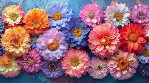 Vibrant Floral Painting