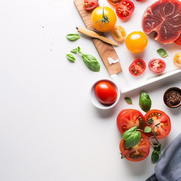 Vibrant and fresh tomatoes a captivating stock image to enhance your projects with generative ai