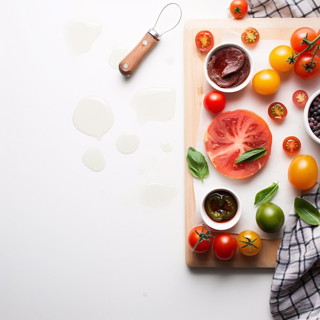 Photo vibrant and fresh tomatoes a generative aienhanced stock image for easy access