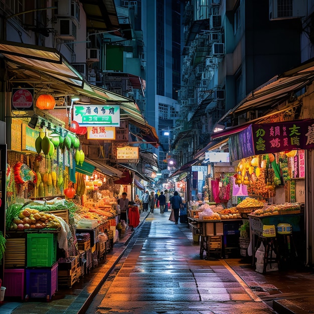 Vibrant Fusion of Old and New in Hong Kong