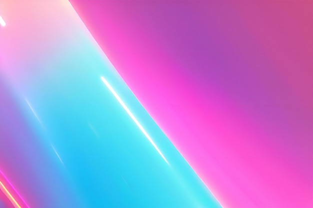 Photo a vibrant futuristic abstract gradient background with a mix of neon and metallic hues