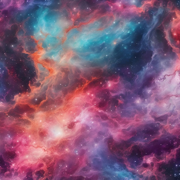 Photo vibrant galaxy wallpaper