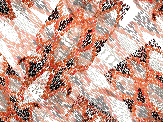 활기찬 기하학적 수영복 패턴. 민족 원활한 패턴입니다. 검정, 갈색 및 흰색 수채화 민족 디자인. 여름 마름모 배경입니다. 뱀 피부 무작위 텍스처. 지리적 대칭 Ikat 교감.