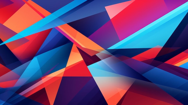 Vibrant Geometrische Abstractie