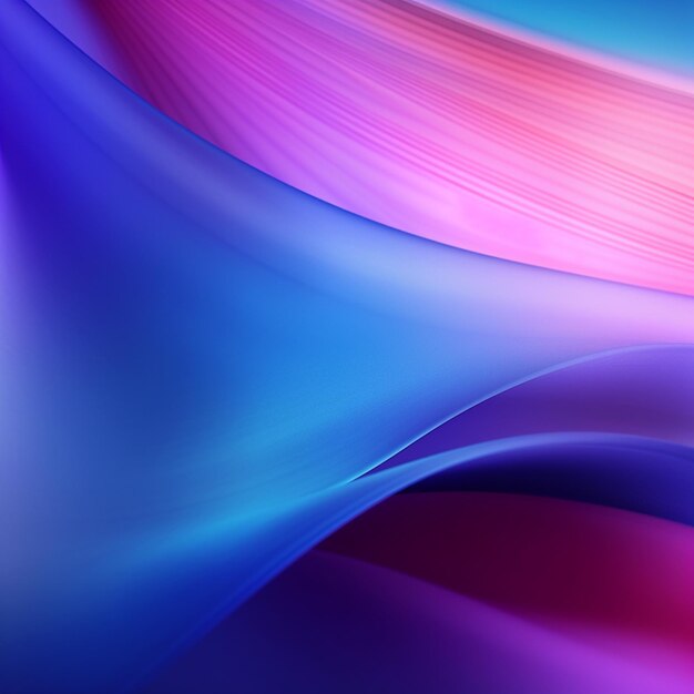 Vibrant Gradient Waves Abstract achtergrondcollectie