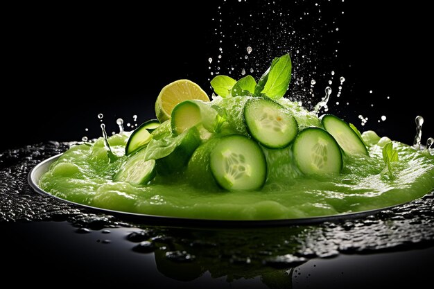 Vibrant Green Gazpacho