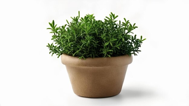 Vibrant greenery in a terracotta pot perfect for home decor