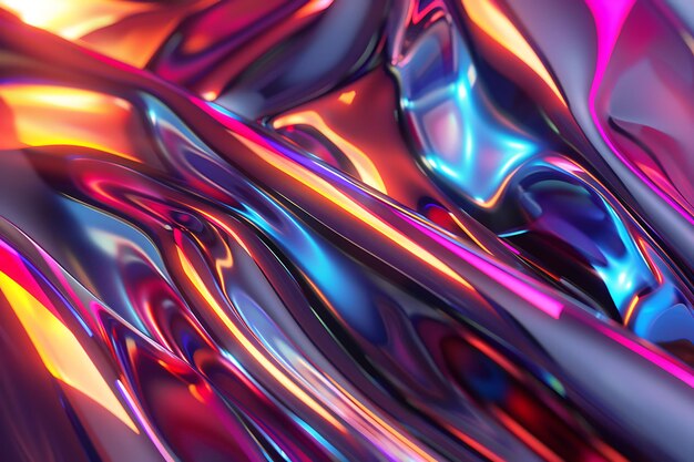 Вибрационный голо 3D абстракт