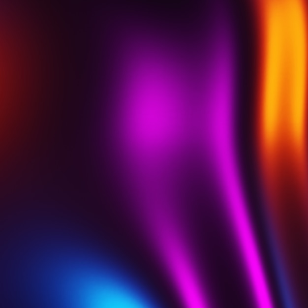 Vibrant holographic dark background texture