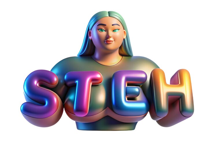 Photo vibrant holographic design featuring plussize models hair and beauty text ideal for beauty and
