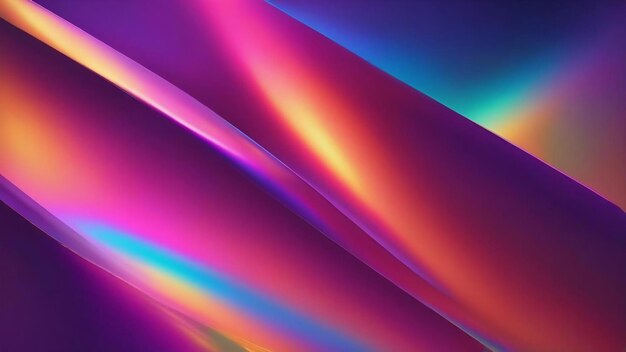 Vibrant holographic gradient background texture