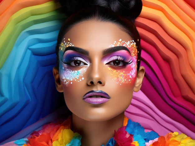 Vibrant Hues Of Makeup Products