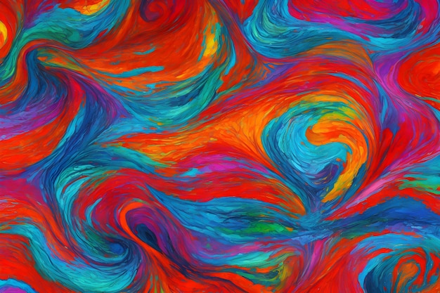 Vibrant hues and mesmerizing patterns abstract art takes on a whole of beauty generated by Ai