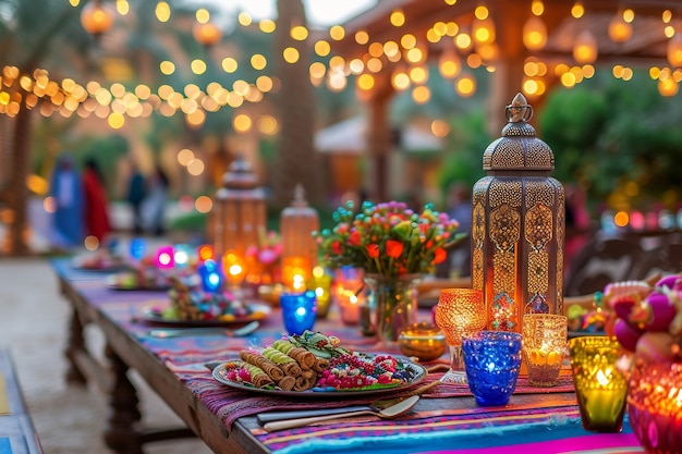 Vibrant Iftar Festivity