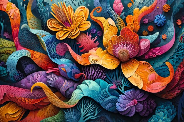 Premium Photo Vibrant Journey Through Natures Palette Premium Photo Vibrant Journey Through Natures Palette