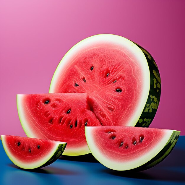 Vibrant Juicy Watermelon