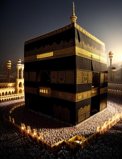 vibrant Kaaba the House of God