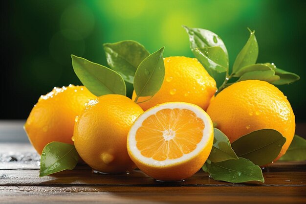 Vibrant Lemon Bursting met Citrus Goodness Beste Lemon foto fotografie