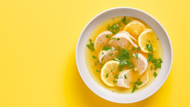 Vibrant Lemon And Garlic Soup A Highenergy Delight