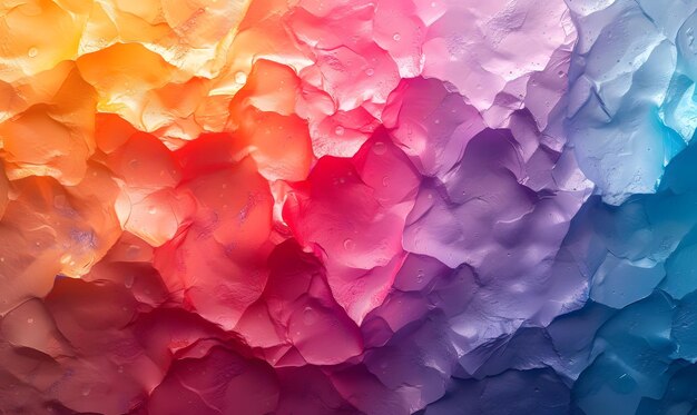 vibrant minimal multicolored polygonal background