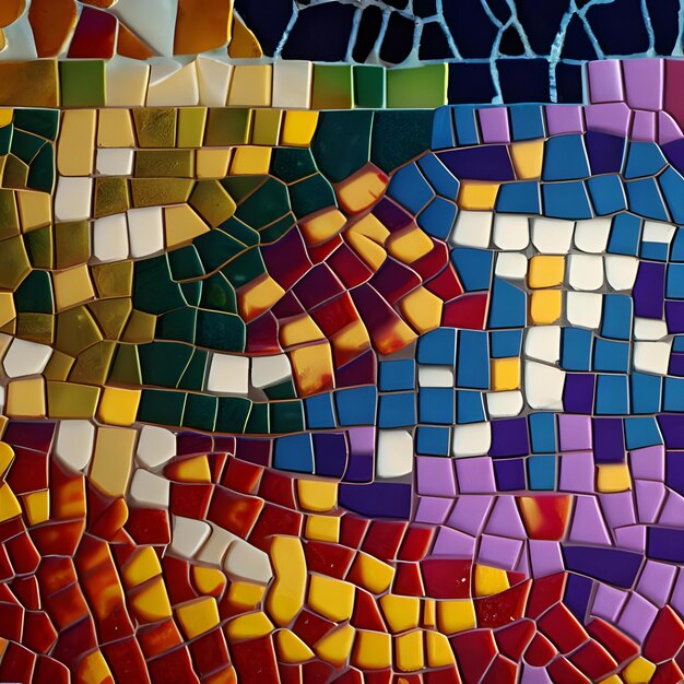 Vibrant mosaic