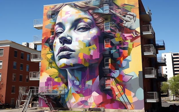 Vibrant Mural Creations in the Urban Landscape